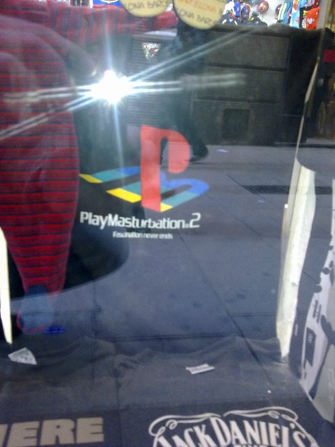 t-shirt parodique playstation